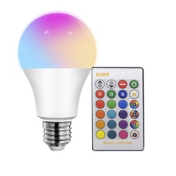 LAMPARA LED RGB CON CONTROL