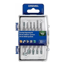 KIT DE 11 ACCESORIOS DREMEL PARA TALLAR GRABAR