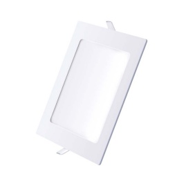 PLAFON LED WELLMAX EMBUTIR 12W LUZ FRIA LUMINARIA INTERIOR