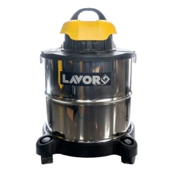 ASPIRADORA ELECTRICA LAVOR POLVO/LIQUIDO TANQUE ACERO INOX. 20 LITROS