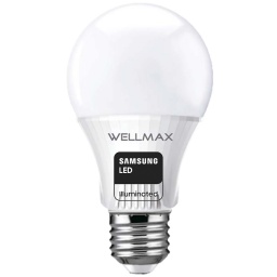 LAMPARA LED CON FOTOCLULA WELLMAX 9W LUZ FRA