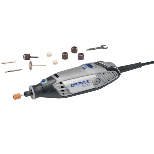 Mini Torno Dremel Serie 3000 7 Funciones + 10 Accesorios