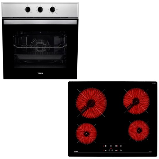 COMBO TEKA N2 HORNO + ANAFE DE EMPOTRAR LINEA PREMIUM