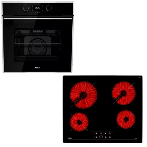 COMBO TEKA N5 HORNO + ANAFE DE EMPOTRAR LINEA PREMIUM