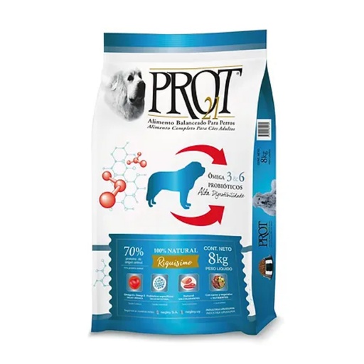 ALIMENTO BALANCEADO PARA PERROS PROT 8 KG